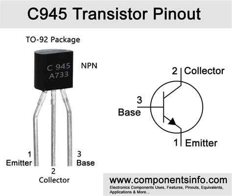 Also known as 2SC1815, the C1815 is a bipolar junction NPN <b>transistor</b> widely used in commercial and educational projects. . C945 transistor alternative